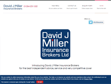 Tablet Screenshot of davidjmiller.co.uk