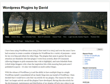Tablet Screenshot of plugins.davidjmiller.org